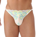 2X Breathable Adjustable Lace Thong Underwear for Men