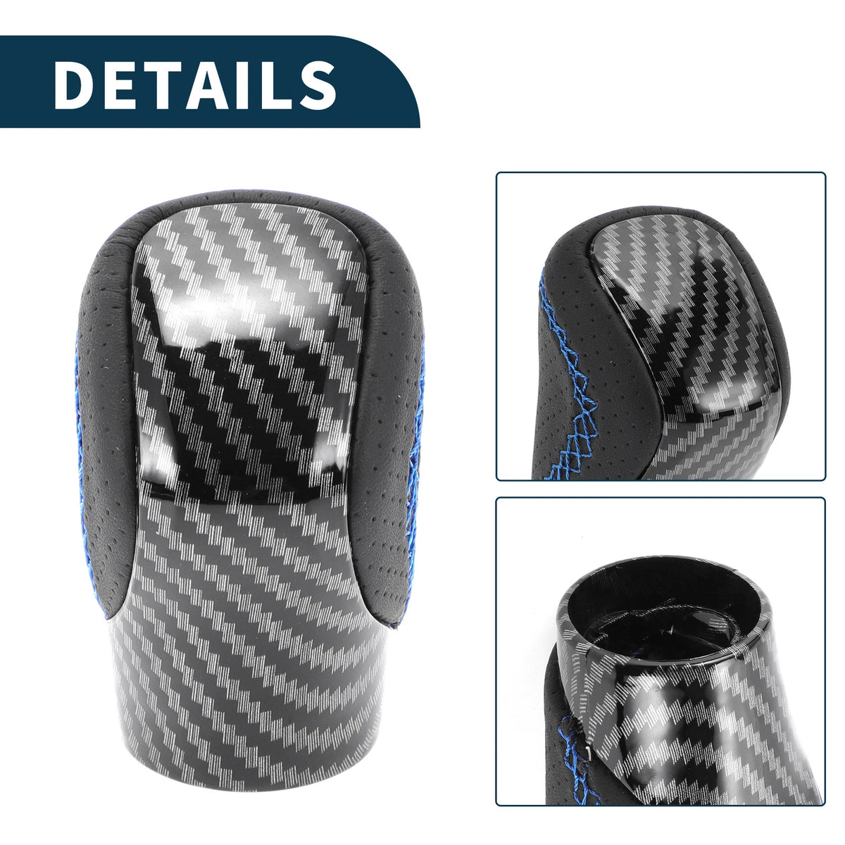 Automatic Gear Shift Knob for Lexus ES350 (2016–2018) Plastic Faux Leather Black