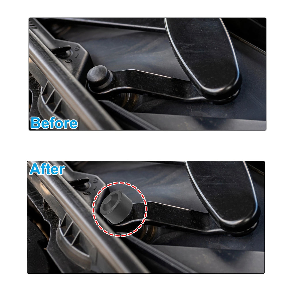 2pcs Front Windshield Wiper Arm Nut Cover Cap Replacement for BMW i3 (2014–2021)