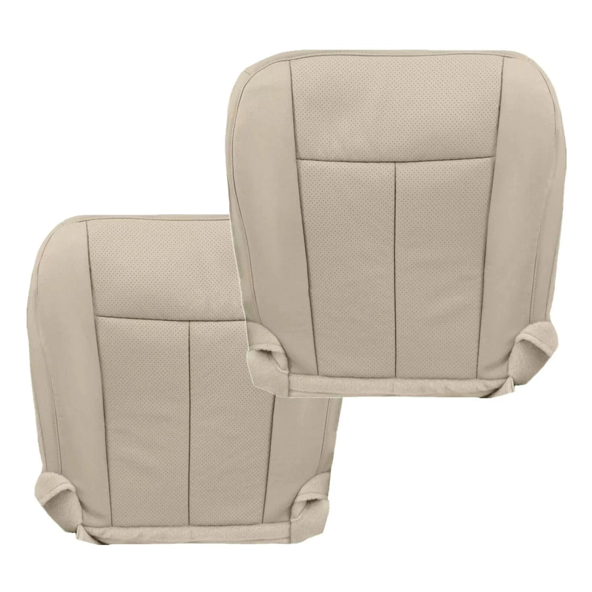2X Leather Bottom Seat Cover Tan for Ford Expedition (2007–2014)