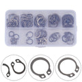 External Retaining Ring Assortment Case for Automotive Repair (Rust Resistant)