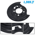 Pair Rear Brake Backing Plates for Dodge Ram 2500 3500 (2009–2011)