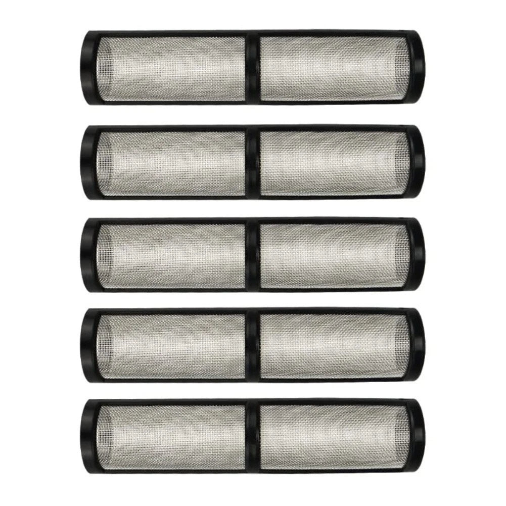 5 Pack Stainless Steel Airless Spray Filters 60 Mesh Replacement