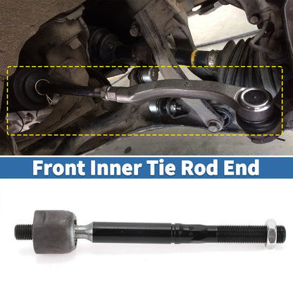 2 Pcs Front Inner Tie Rod End Links for Chrysler 300 (2011–2014)