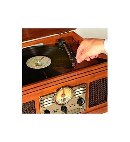 VTA-200B-MAH 6-in-1 Entertainment Center for Victrola (OPEN BOX)