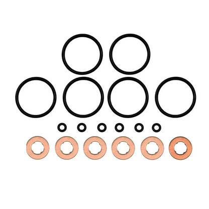 Injector Washer O Ring Seal Kit 18 Pieces for BMW Engines