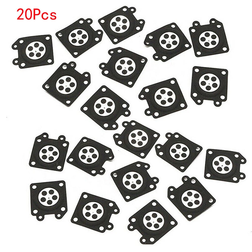 20Pc Carburetor Metering Diaphragm Replace For Walbro 95-526 95-526-9 95-526-9-8