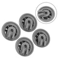 Basket Wheels Set of 4 for Dishwasher (ABS Material)