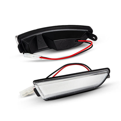 Clear LED Wing Side Mirror Blinker Turn Signal Lights for Chrysler 300 (2011–2023)