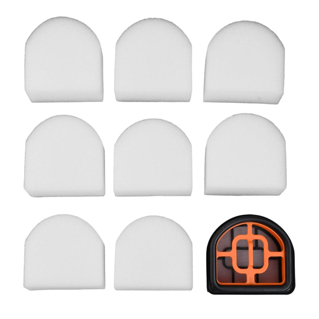 Foam Filter Set for Shark Vacuum Cleaner AW201 (9 Piece Replacement Kit)