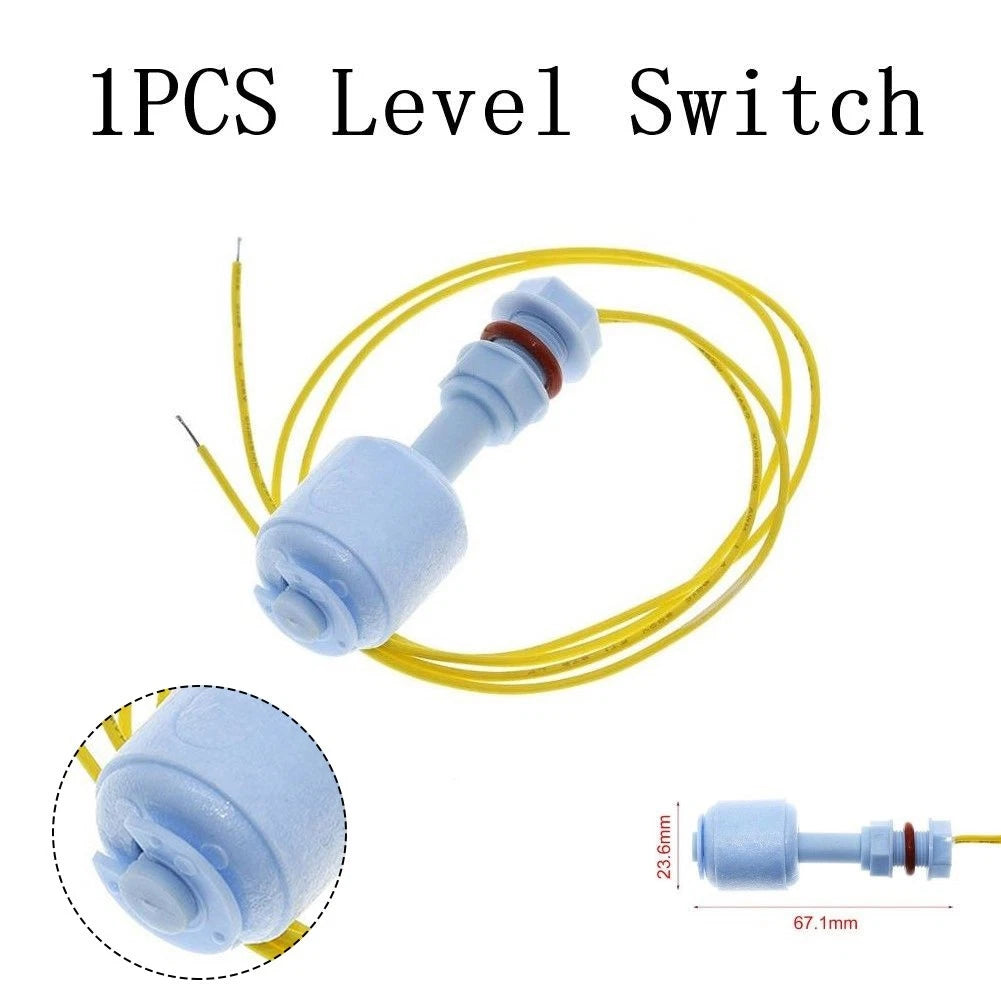 PP Plastic Small Float Switch for Water Liquid Level Sensor