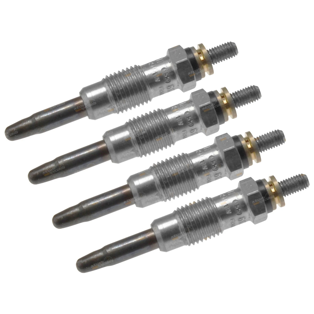 Set of 4 Bosch Glow Plugs for Peugeot 504 (1975–1982)