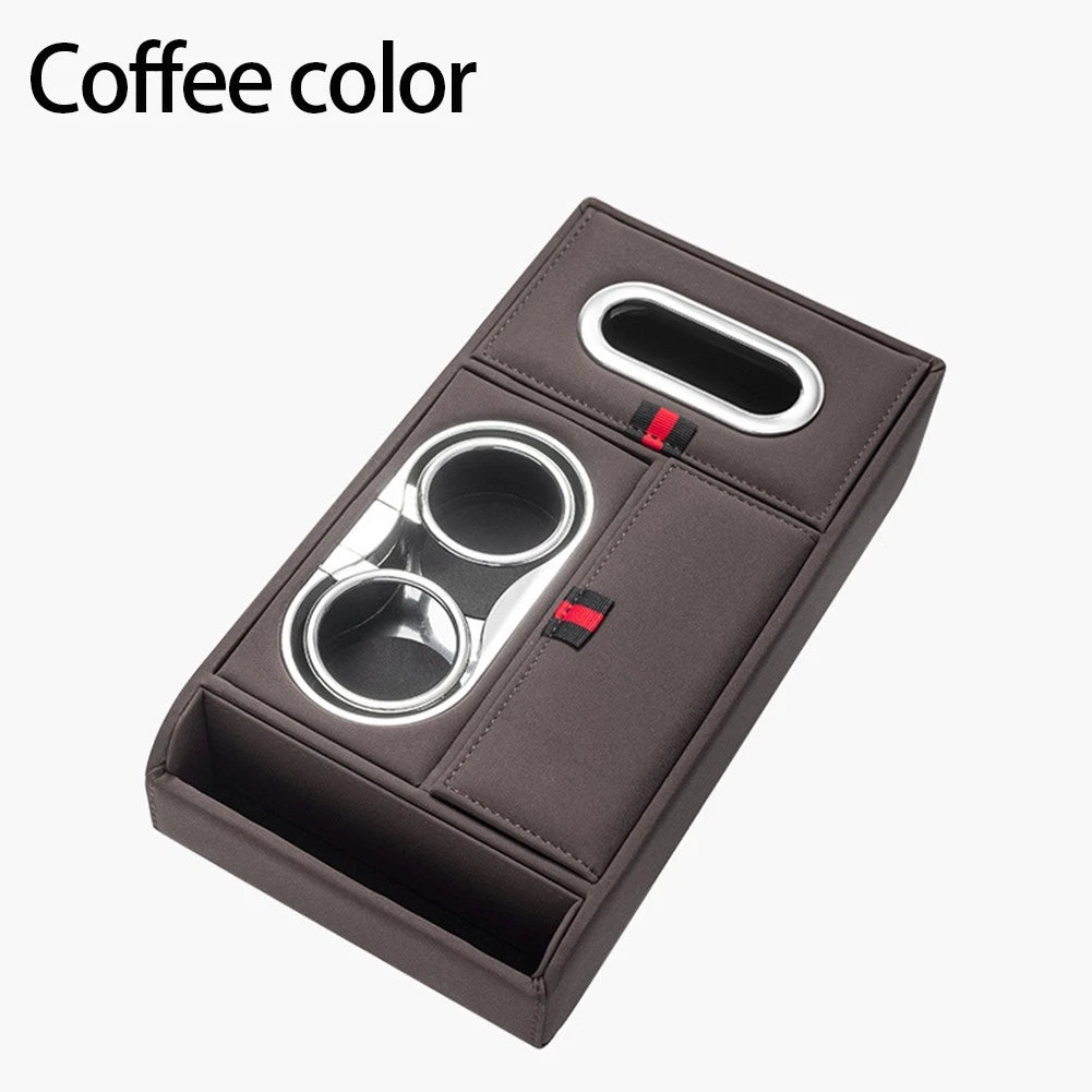 Armrest Pad with Cup Holders for Car (Universal Fit)