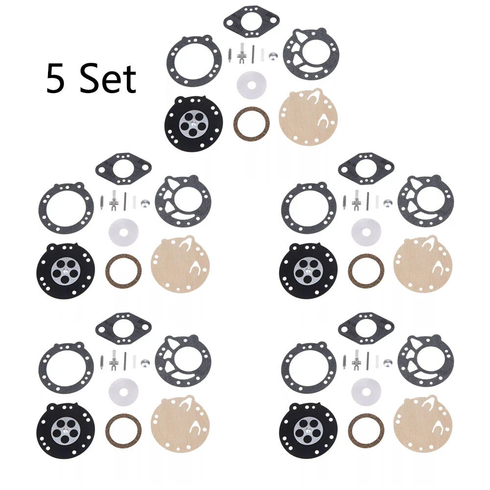 Set of 5 Carburetor Carb Kits for Stihl 08 08S 070 090 TS350 TS360 Zama RB-42