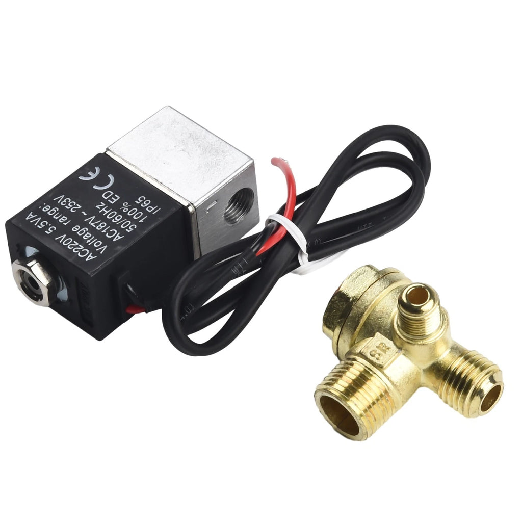Oil-Air Compressor Solenoid Valve for Mute Machine (Check Valve Components)