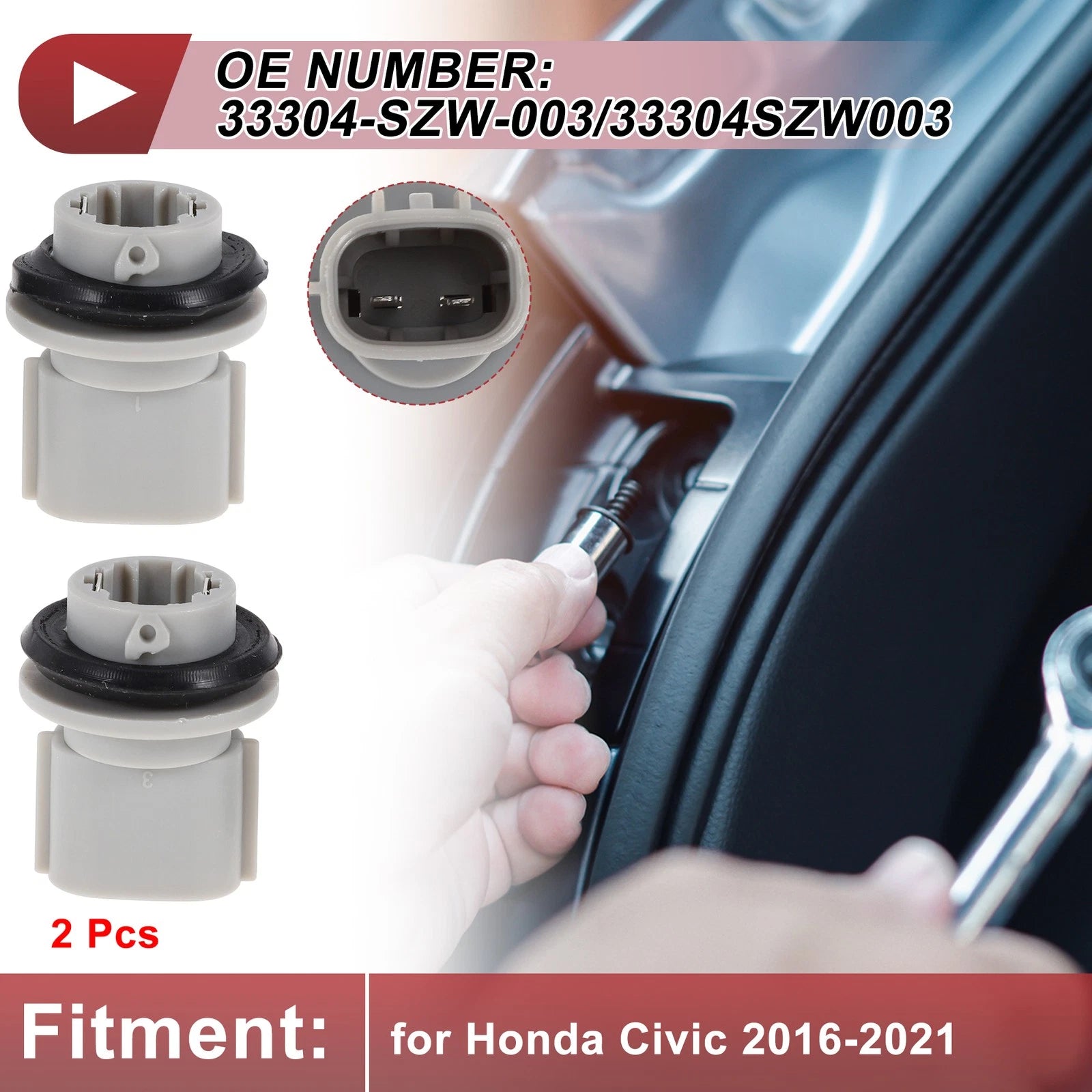 Tail Light Socket for Honda Civic Reversing Light Bulb (2012–2019)