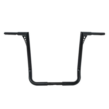 Chrome/Black 18" Ape Hanger 1 1/4" Handlebar for Harley Street Glide (1982–2024)