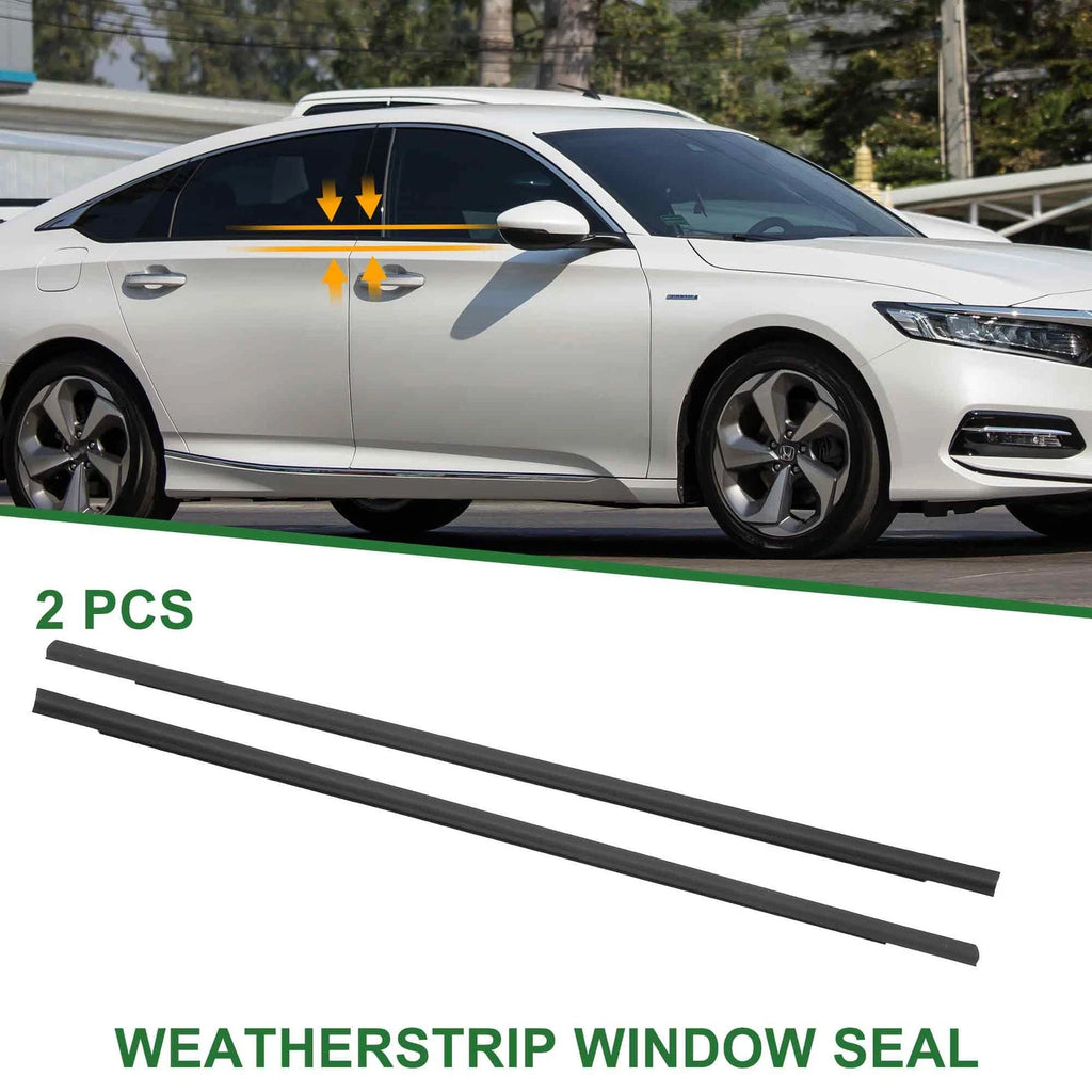 Window Weatherstrip Seal Kit Left Right for Honda Accord (2013–2017)