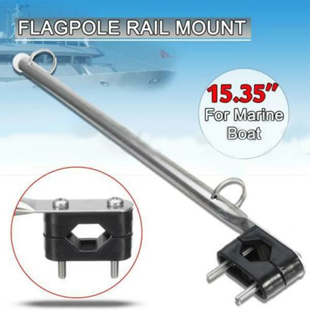 Flagpole Rail Mount for Marine (1 Piece)