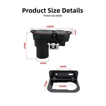 7 Way Trailer Connector for Vehicle Tow Harness (Rust Resistant)
