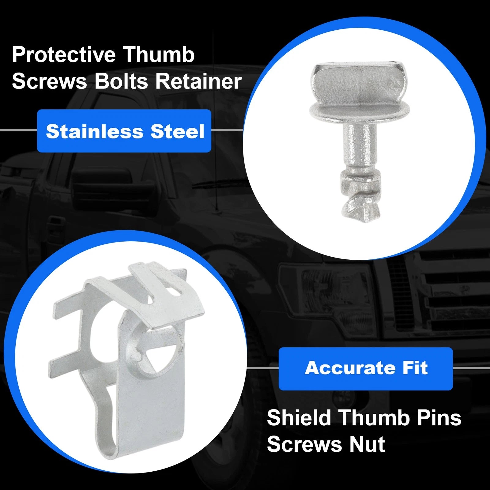 Engine Cover Retainers for Ford Lincoln (No.W716006-S43)