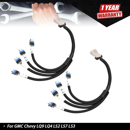 2X Ignition Coil Wire Harness for GMC Chevy LQ9 LQ4 LS2 LS7 LS3 (DAC044)
