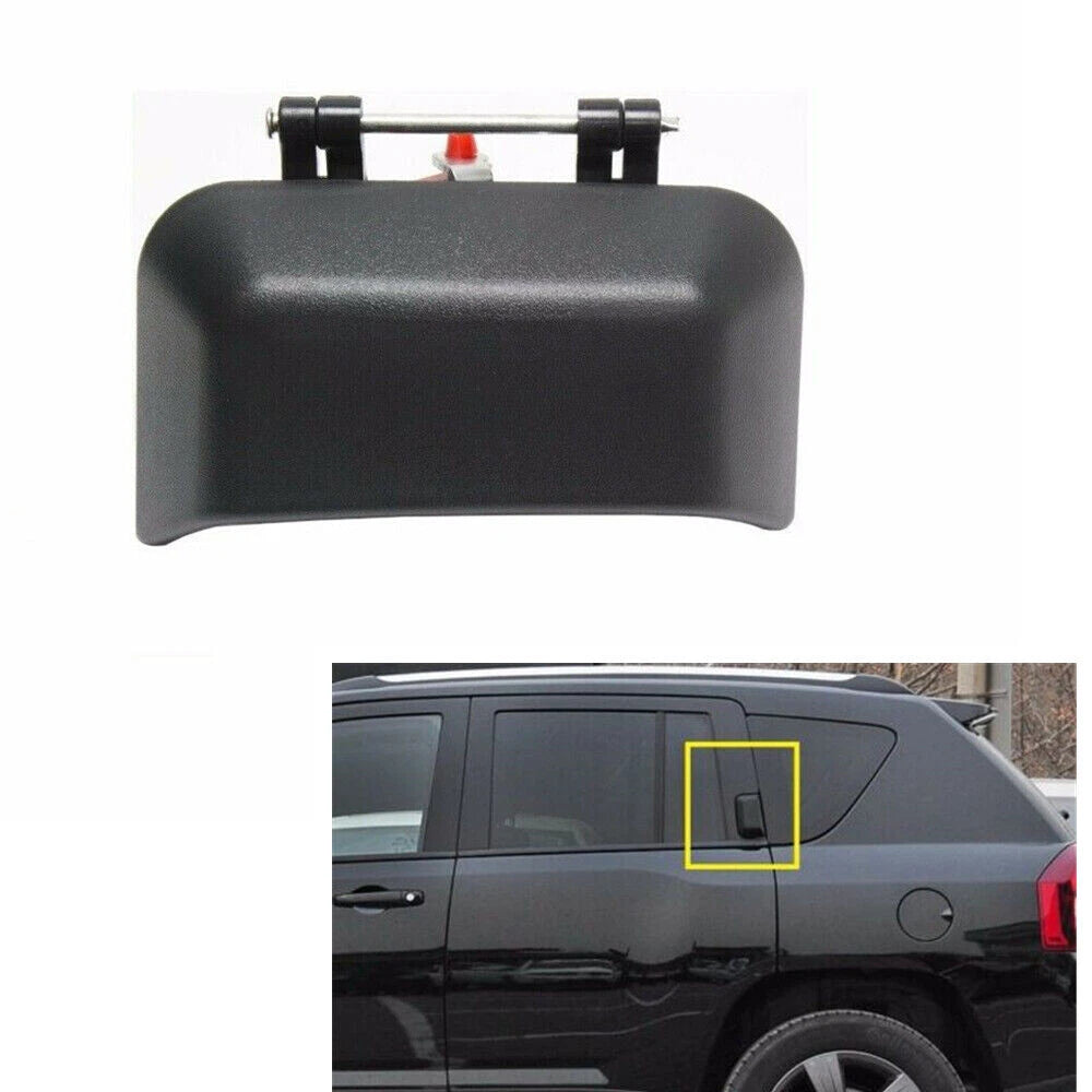 Rear Door Exterior Handle Left 05115827AF For Jeep Compass 2007 2008-2016 Black