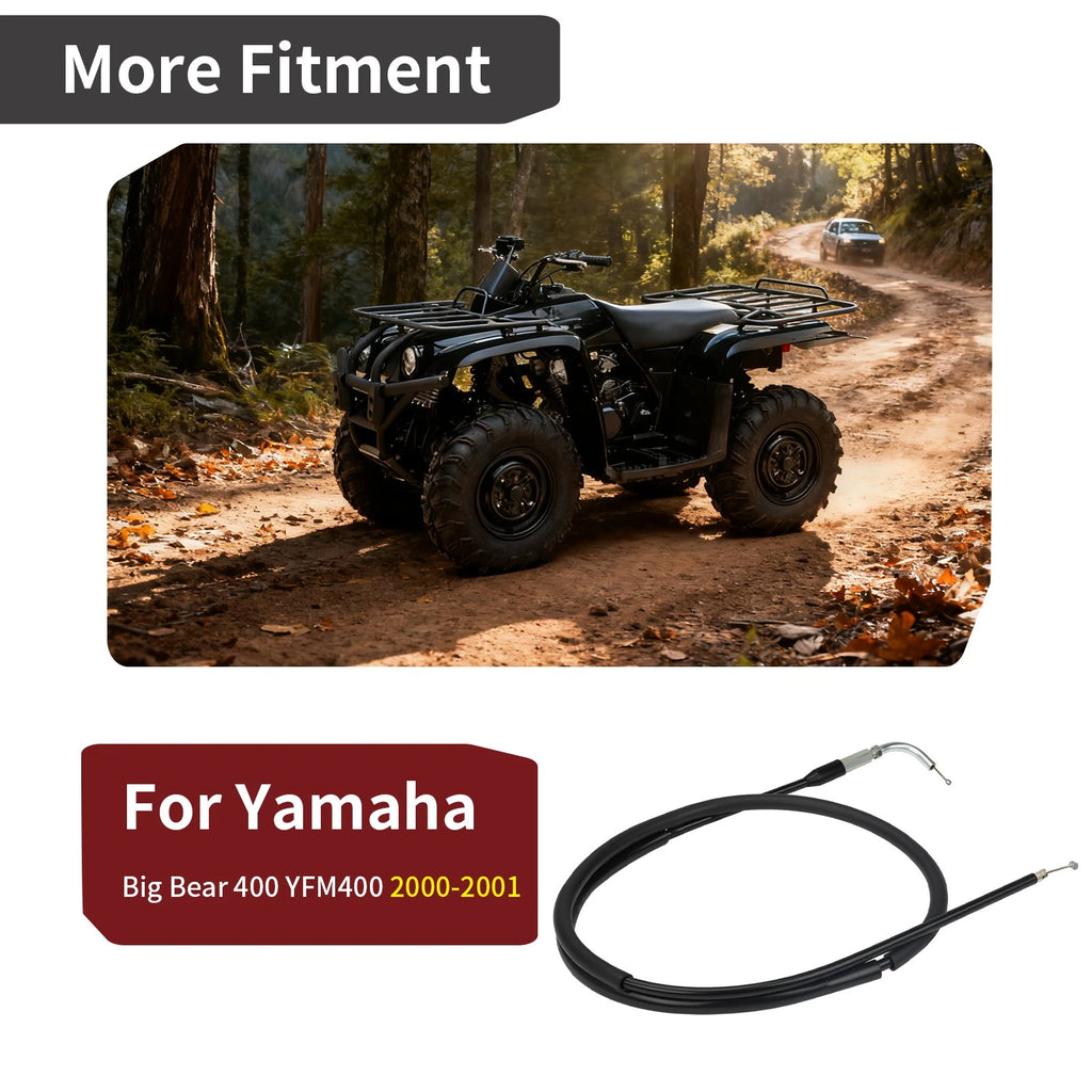 Choke Starter Cable for Yamaha Big Bear 400 2WD 4WD (2000–2001) 5FU-26331-00-00