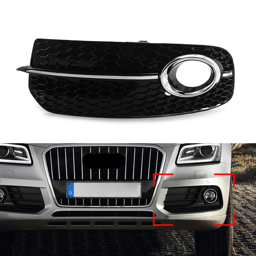 Fog Light Grille for Audi Q5 (2013–2017) - Black Upgrade