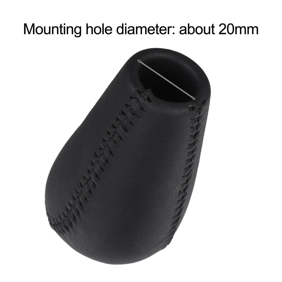 6 Speed Leather Shift Knob for Toyota Land Cruiser Prado (2003)