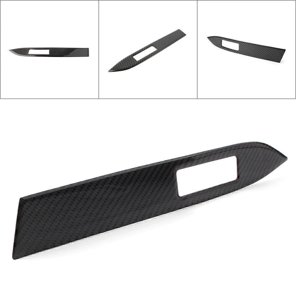 Carbon Fiber Dashboard Cover Trim for Ford Mustang (2015–2019)