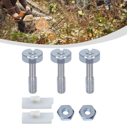 Chainsaw Screw Set for Chainsaw Repair (Tool-free Installation)