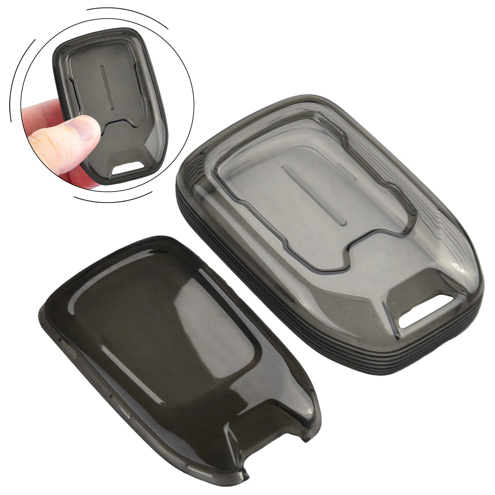 Key Shell for GMC Sierra, Acadia (Smoky Black)
