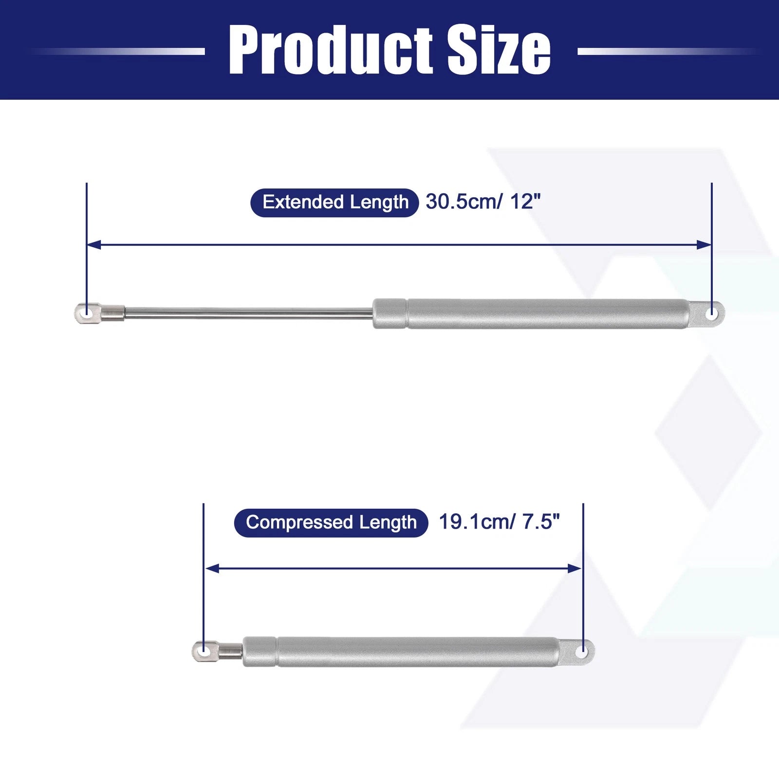 2X Lift Supports Struts Shocks Gas Spring for