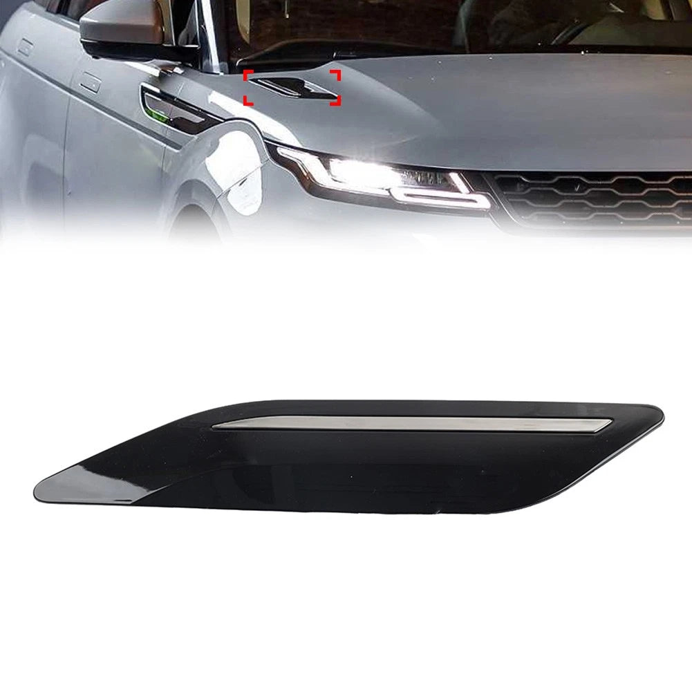Right Side Silver Hood Engine Air Vent Outlet Cover for Range Rover Evoque (2020–2023)