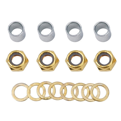 Nut Washer Spacer Rings for Skateboard Longboard Repair Kit