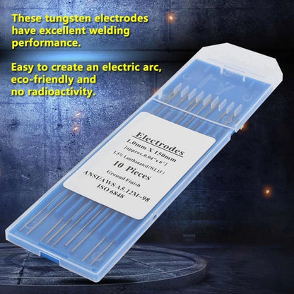 10PCS WL15 Lanthanum Electrodes for Metal and Alloy Welding