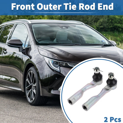 2X Front Outer Tie Rod Ends for Toyota Tundra (2003–2006) No. 4504609210