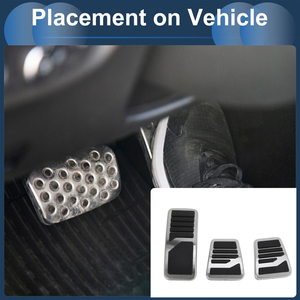 Set Manual Footrest Pedal Cover for Mitsubishi Outlander (2013–2020)