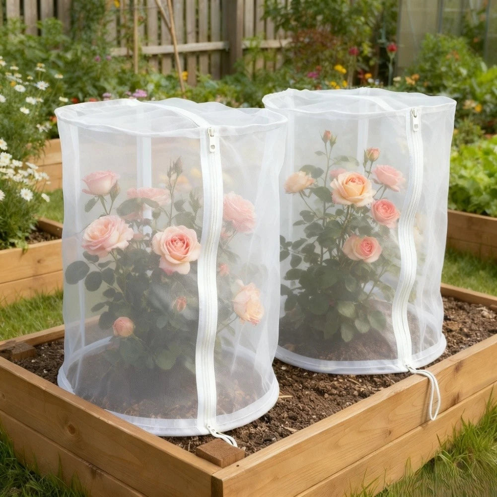 2X Garden Dome Plant Covers with Zipper for ACCESS