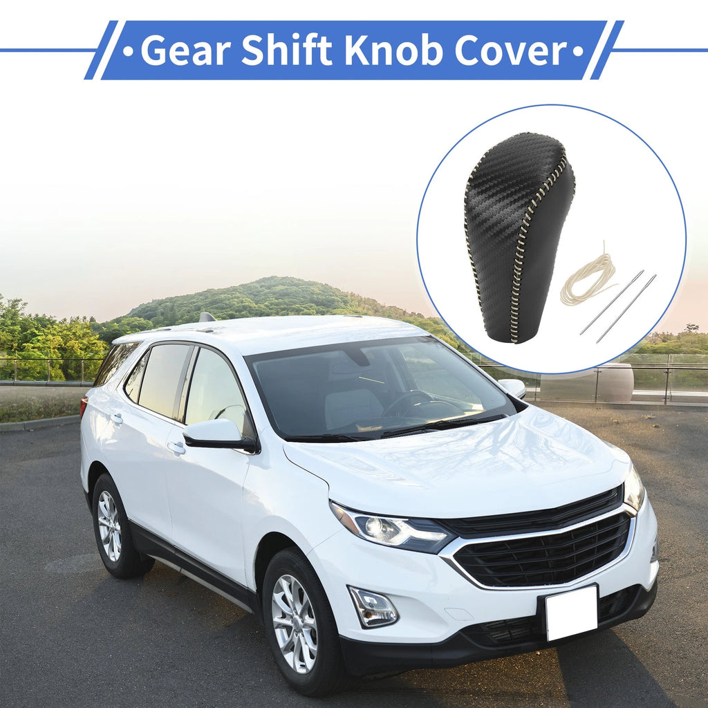 Gear Shift Knob Cover Replacement for Chevrolet Cruze (2011–2015) Beige