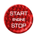Engine Start Stop Button Trim for Land Rover Discovery (2016–2019) Red