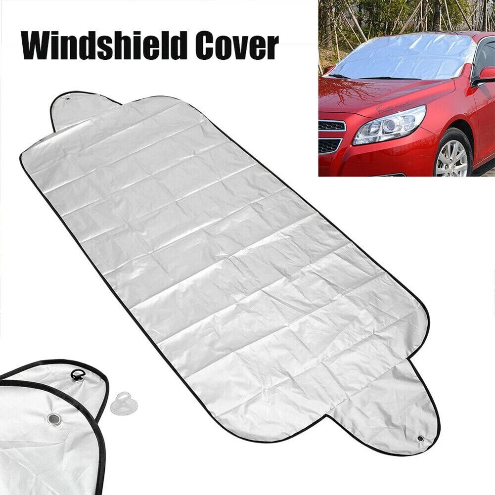 Foldable Sun Shade Windshield Visor for Truck Van SUV MPV (70x150cm)
