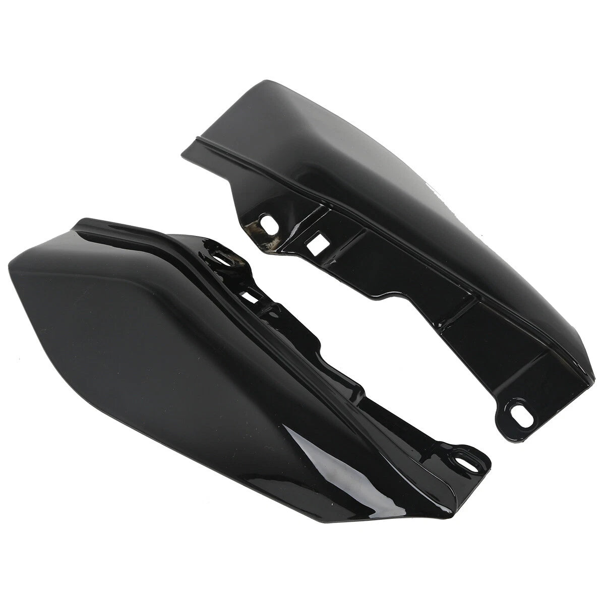 Black Mid-Frame Air Deflectors for Harley CVO Electra Glide (2009–2023)