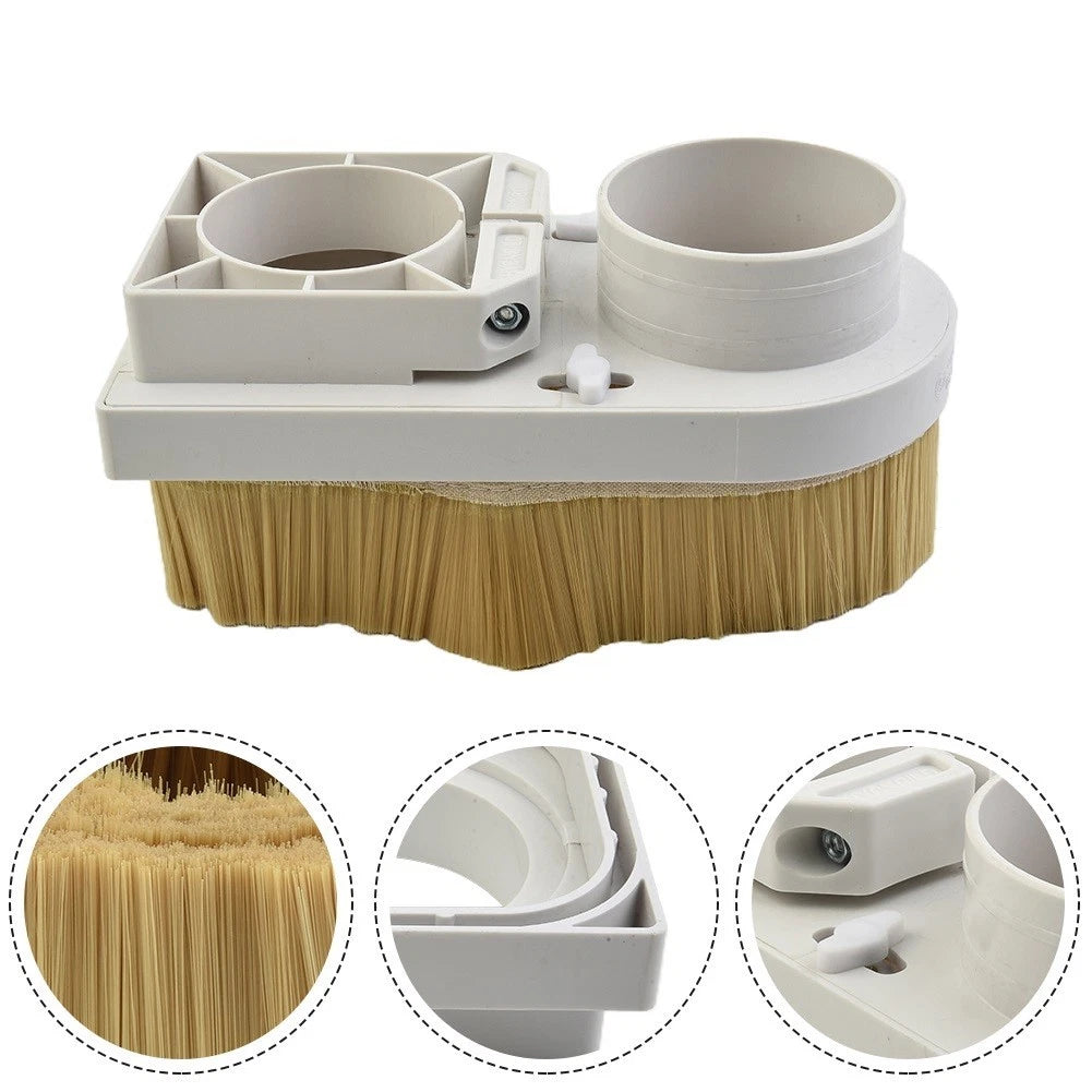Nylon Brush Dust Cover for CNC Router