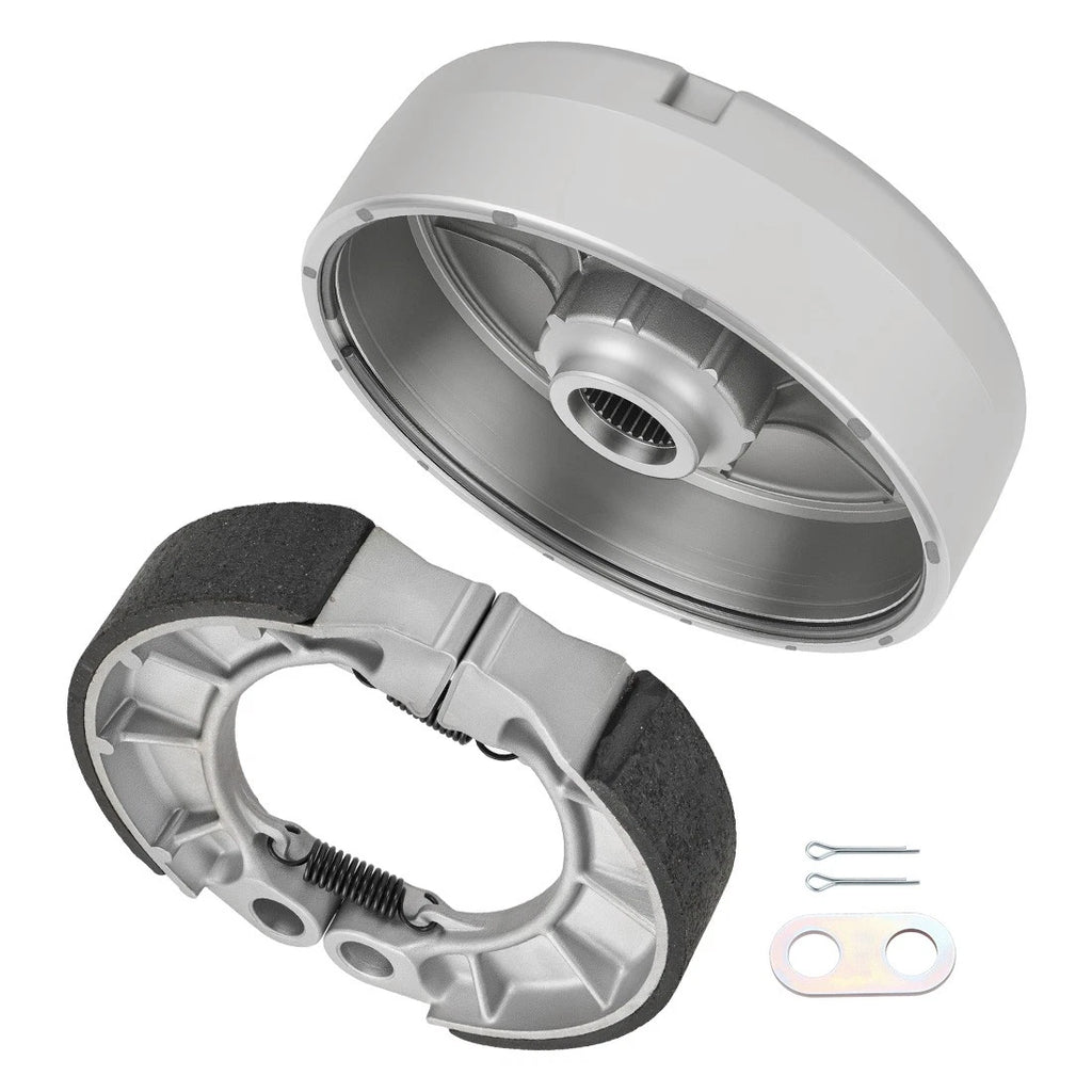 Rear Brake Drum Hub w/ Shoes for Honda Foreman TRX450FE TRX450FM (1998–2004)