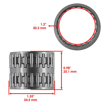 Clutch One Way Bearing Replacement W Gear Idler for Honda TRX400EX (1999–2008)