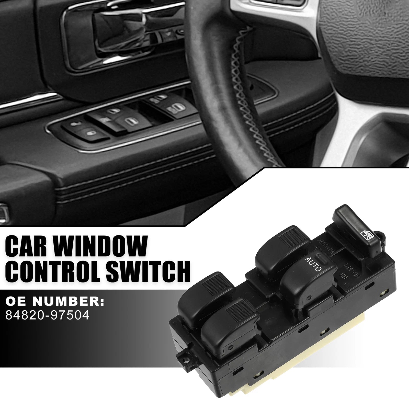 Front Right Power Window Switch for Toyota Spark Cami Duet Avanza (2000–2006)