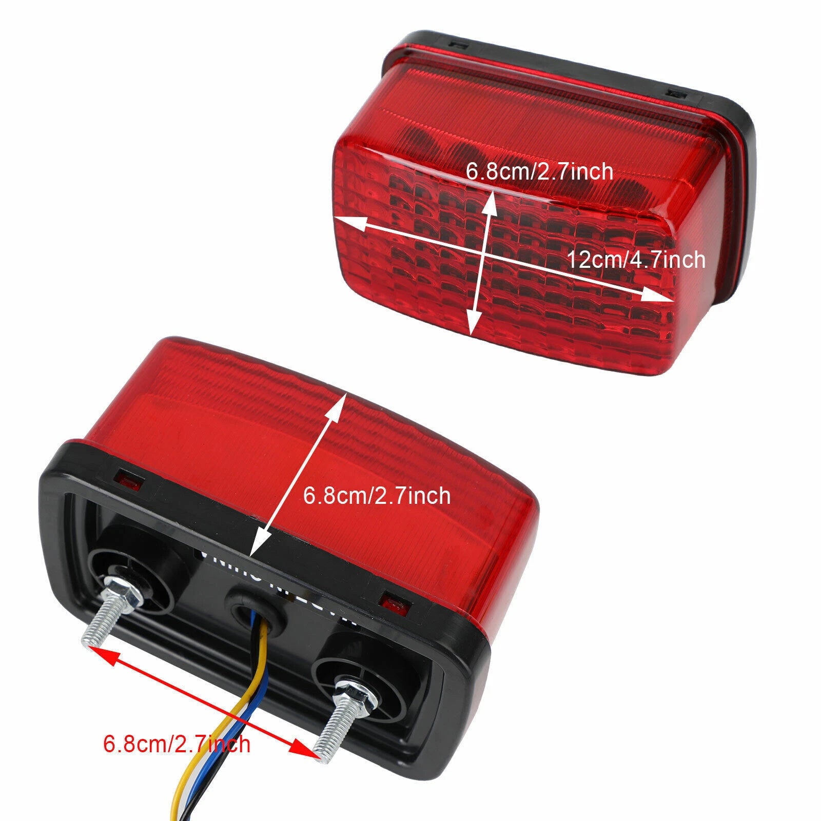 LED Tail Light for Yamaha Viking Bruin Wolverine 350 400 450 660 (T9)
