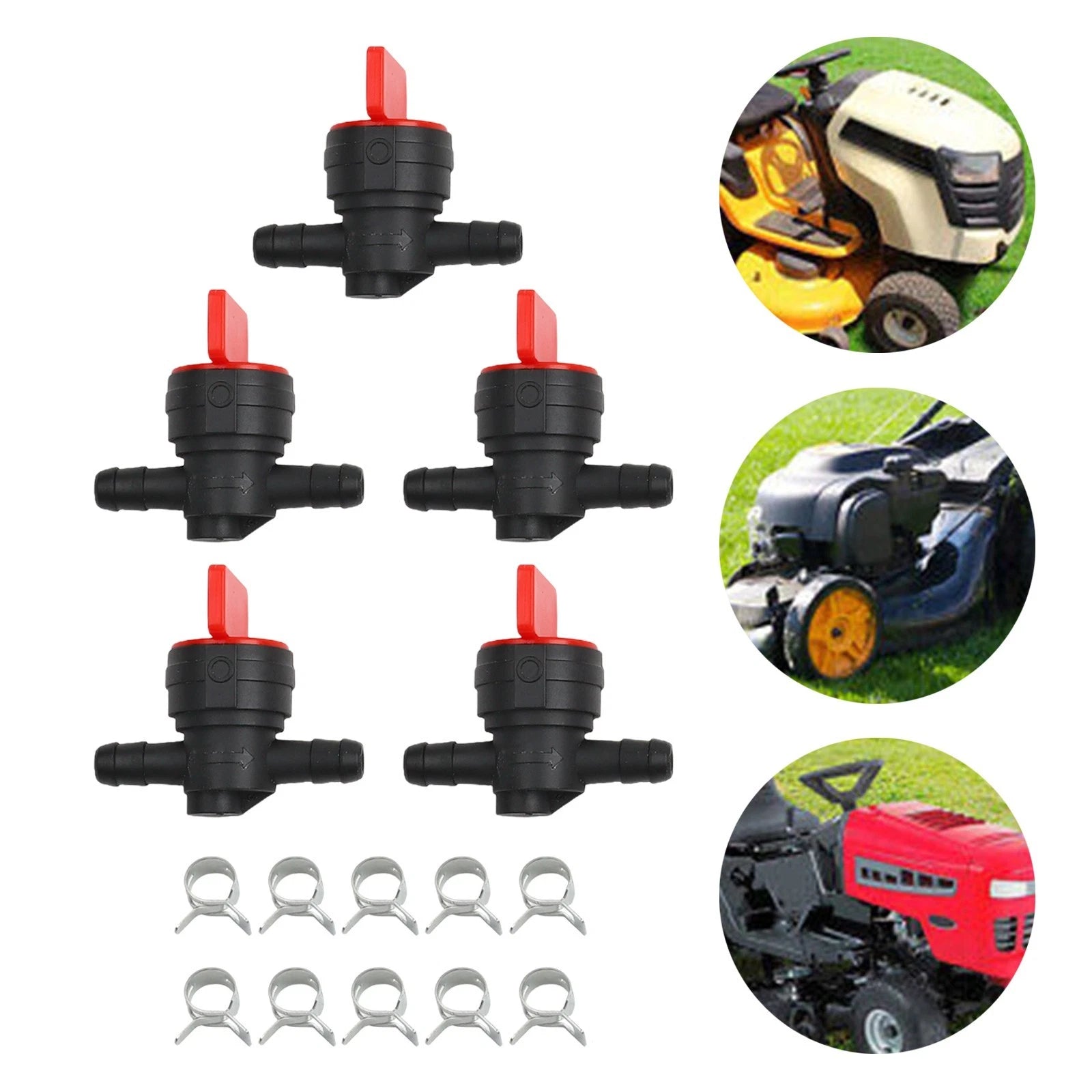 Inline Fuel Valve for Lawn Mowers
